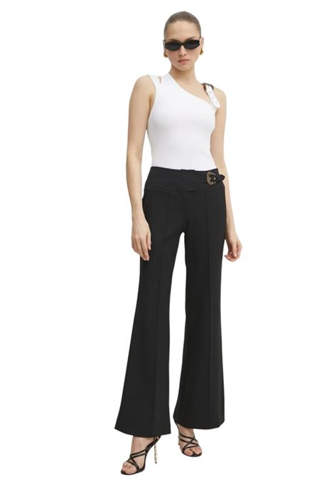 Trousers with Baroque buckle VERSACE JEANS COUTURE | Trousers | 78HAA104 N0356899